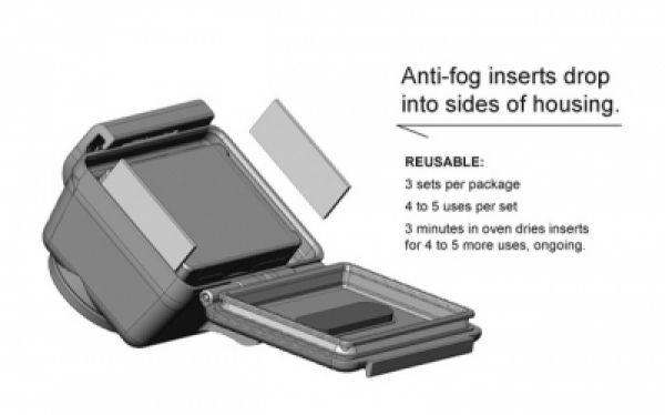 Go Pro  Anti - Fog Inserts